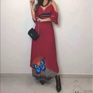 Farm Rio Borboleta Maxi Dress